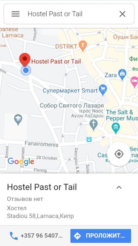 拉纳卡 Past Or Tail旅舍 外观 照片